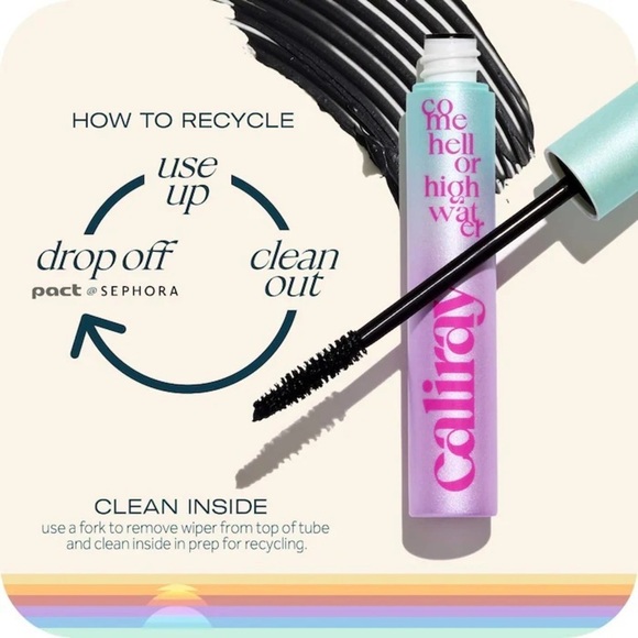 CALIRAY-Come Hell or High Water Volumizing & Lengthening Tubing Mascara - Picture 5 of 13